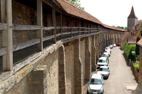 Rothenburg Medieval Wall jigsaw puzzle