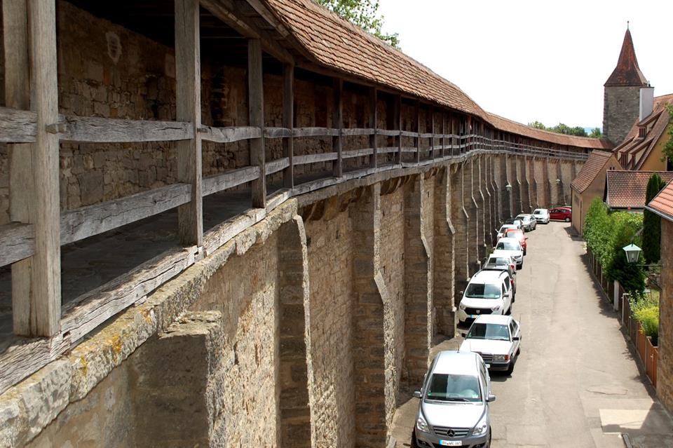 Rothenburg Medieval Wall jigsaw puzzle