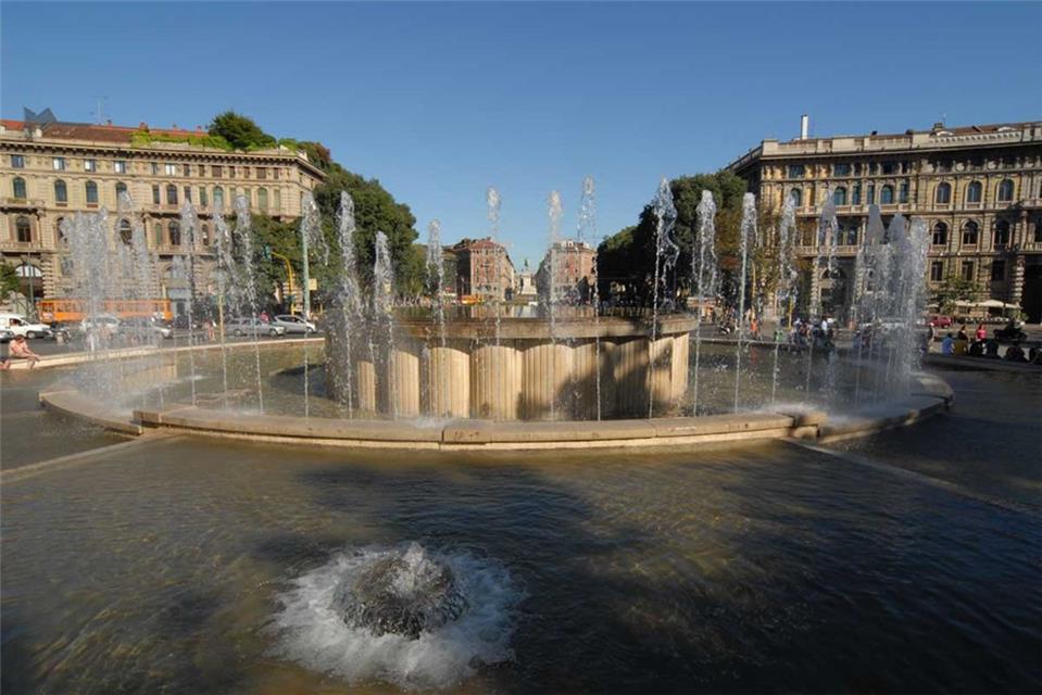 Fountains of Sempione Park jigsaw puzzle