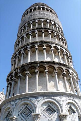 Columns of Leaning Tower of Pisa jigsaw puzzle