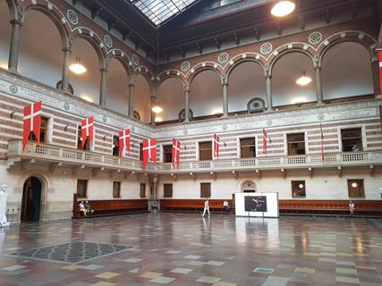 Inside View of Kopenhagen City Hall jigsaw puzzle