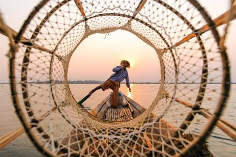 Fisherman on a Boat jigsaw puzzle