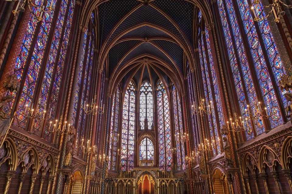 Ceiling of Sainte Chapelle jigsaw puzzle