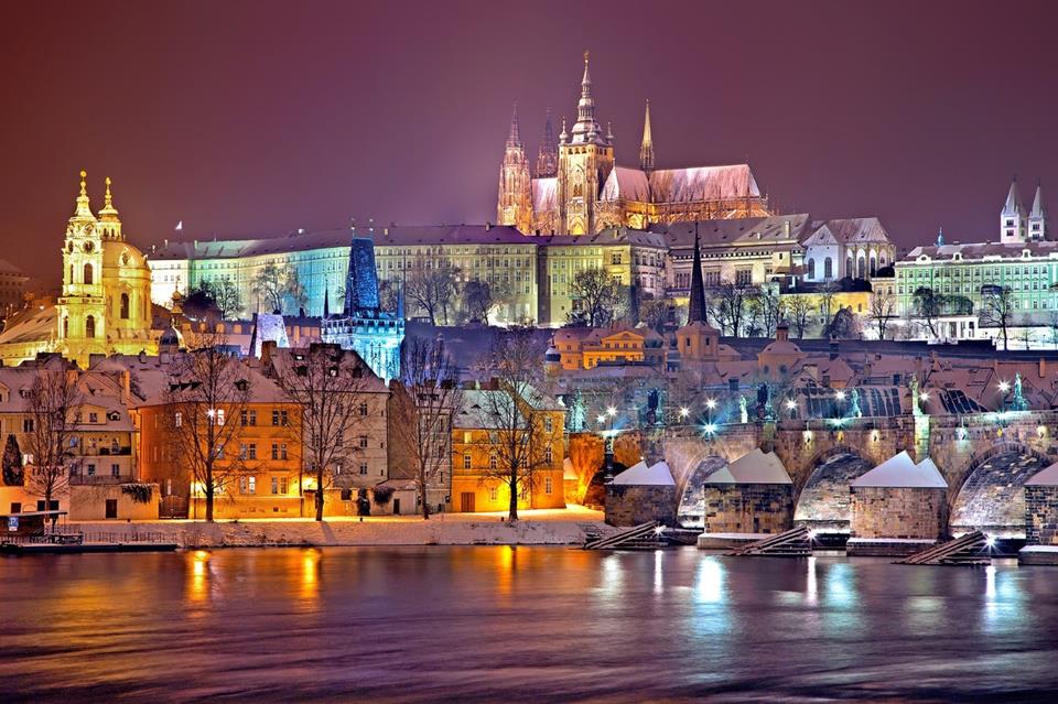 Prague By Night jigsaw puzzle