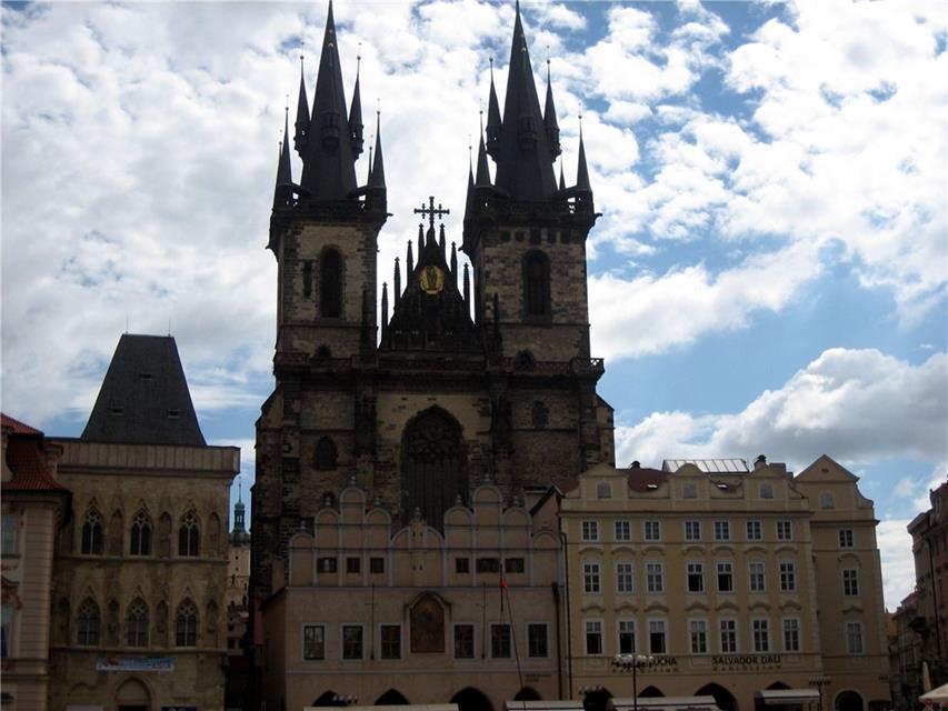 Castle In Old Town Square jigsaw puzzle