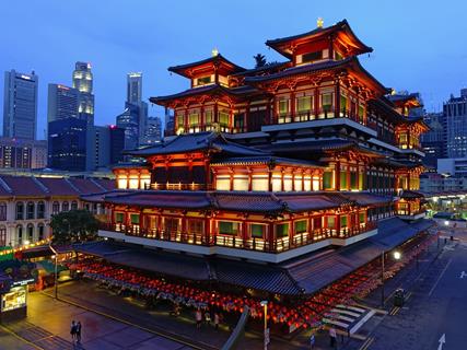 Buddha Tooth Relic Temple  jigsaw puzzle