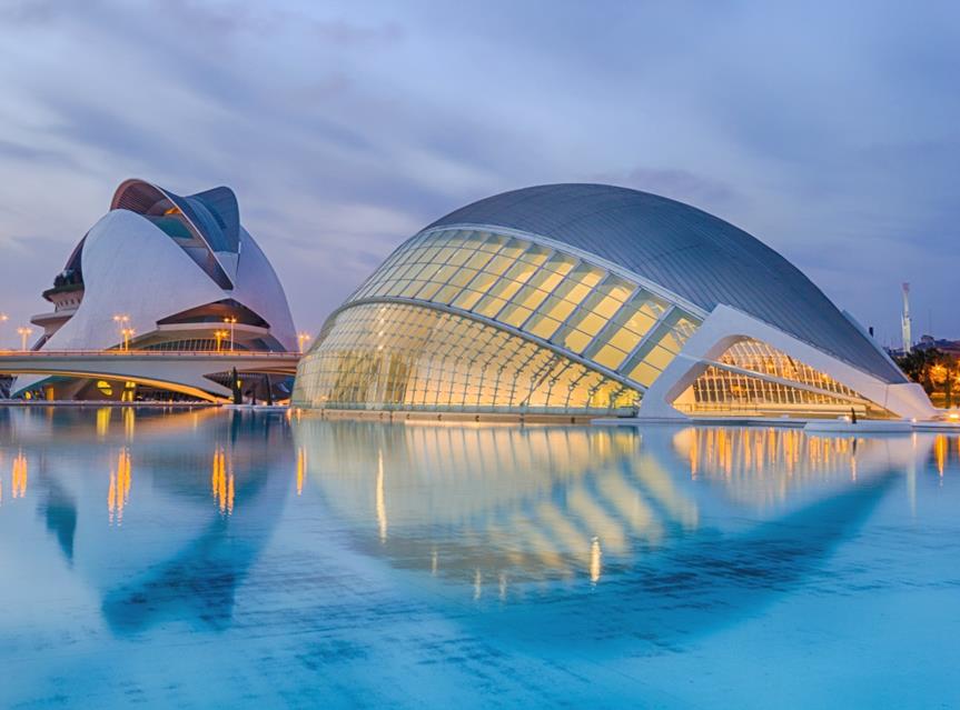 City Of Arts In Valencia Spain jigsaw puzzle