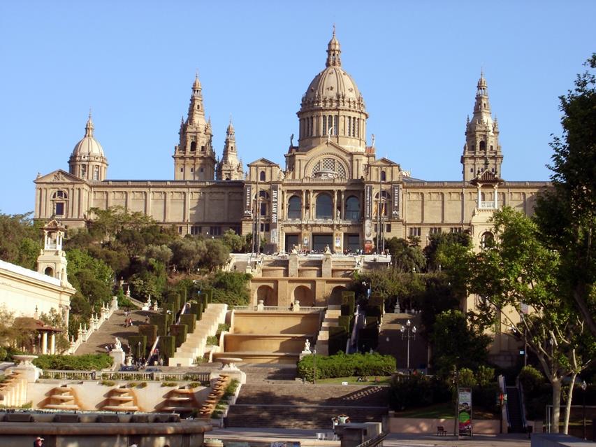 Museum In Barcelona Spain jigsaw puzzle