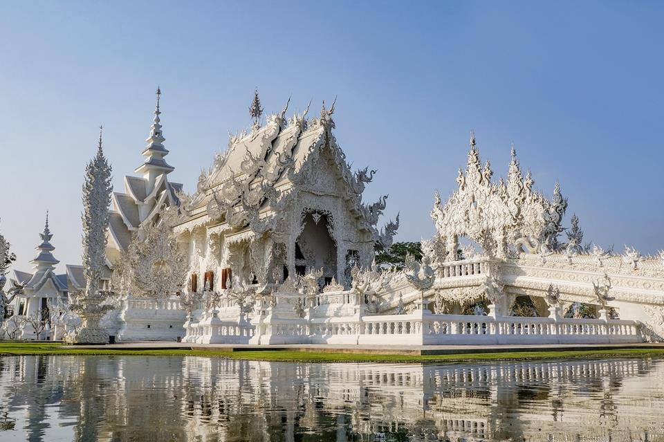 White Decorative Temple jigsaw puzzle