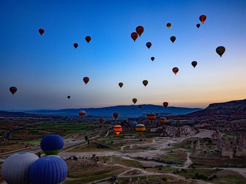 Hot Air Balloons on the Sky jigsaw puzzle