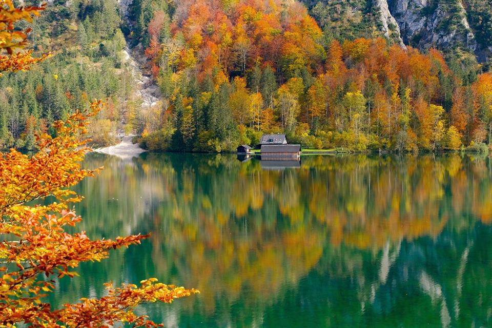 House In Autumn Season jigsaw puzzle