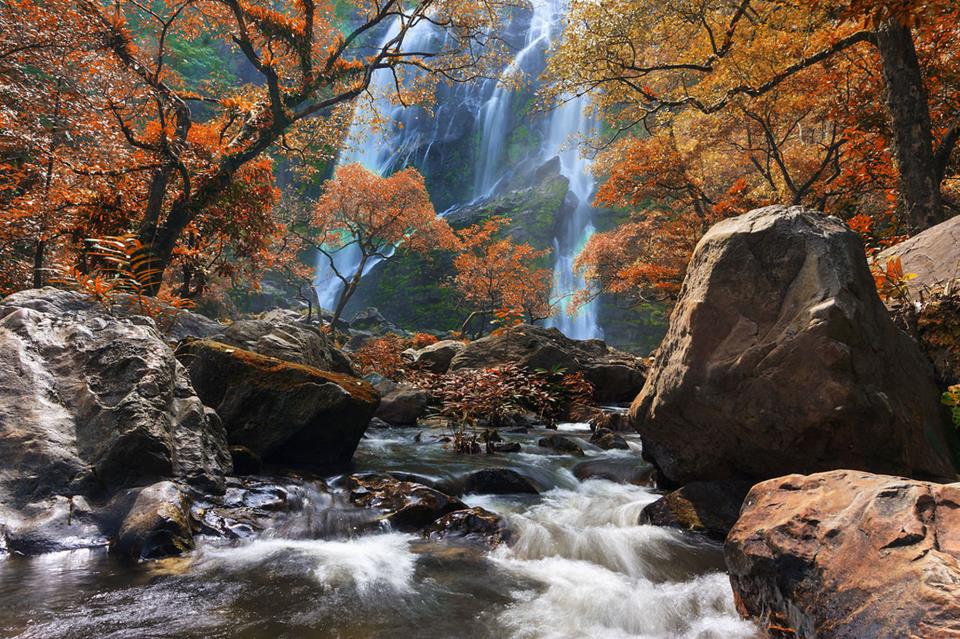Klonglan Waterfall jigsaw puzzle