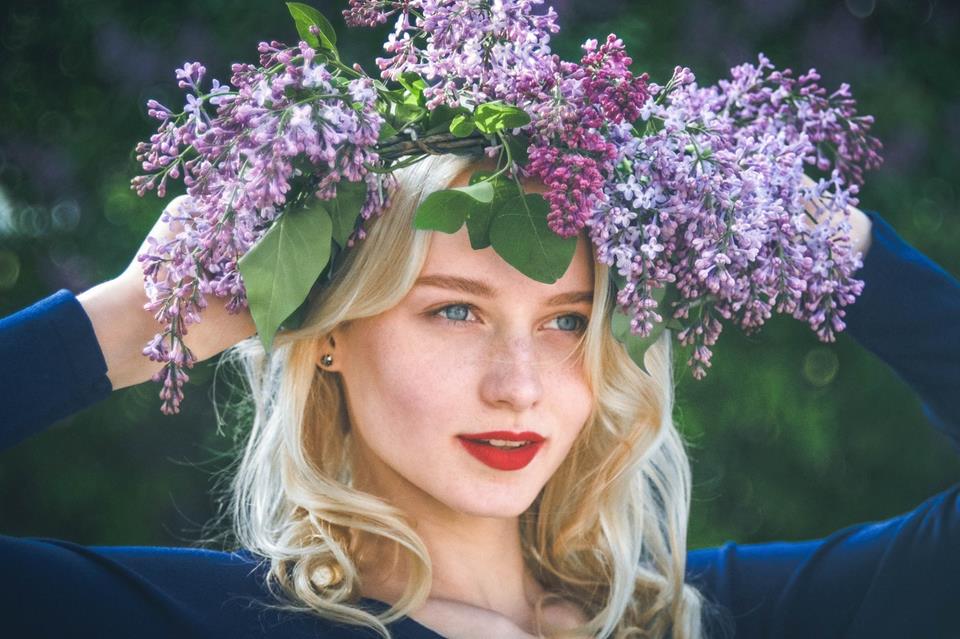 Girl With Flower Crown jigsaw puzzle