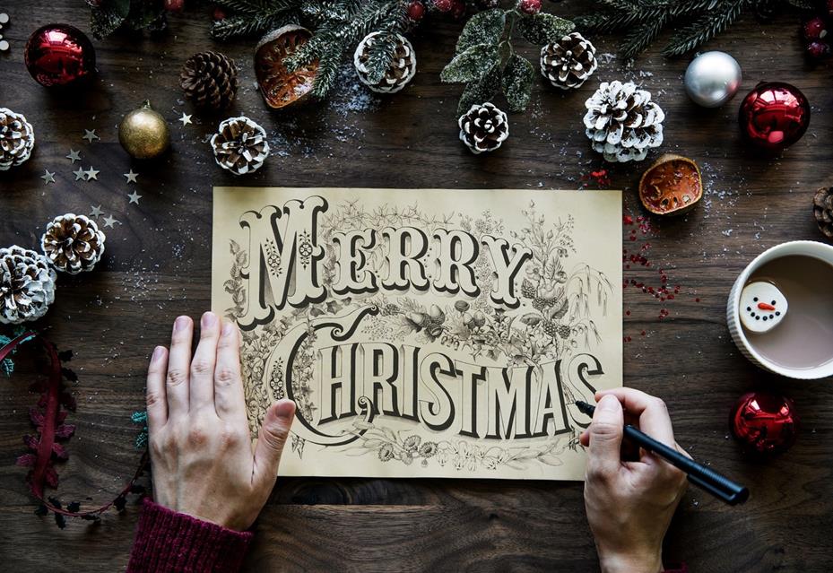Merry Christmas Card jigsaw puzzle
