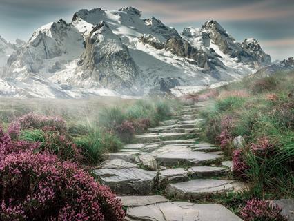 Stairway To Cold Heaven jigsaw puzzle
