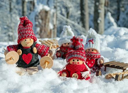 Winter Doll Figures jigsaw puzzle