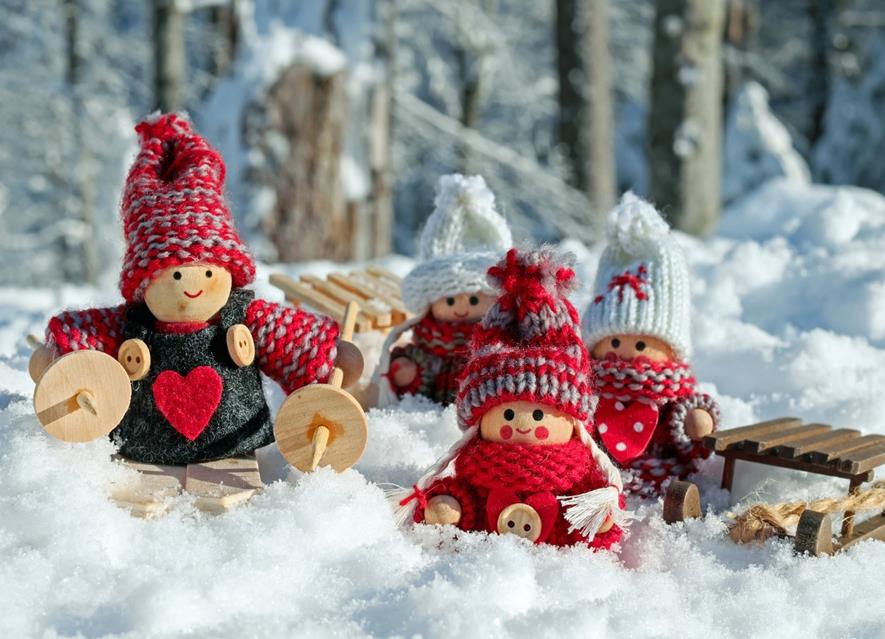 Winter Doll Figures jigsaw puzzle