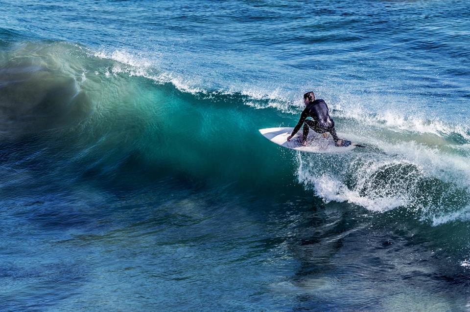 Man Riding A Wave jigsaw puzzle