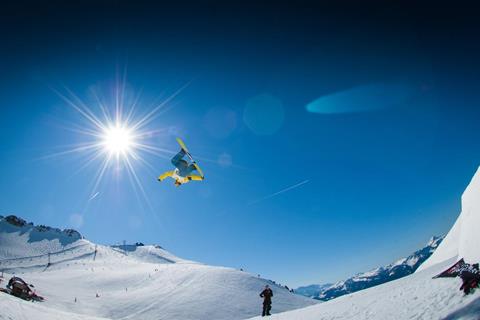 Snowboard Jump jigsaw puzzle