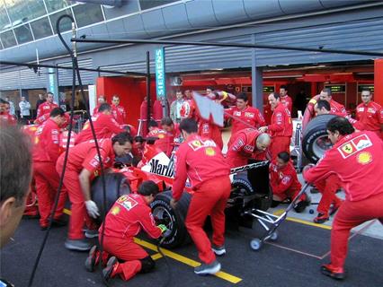 Pit Stop jigsaw puzzle