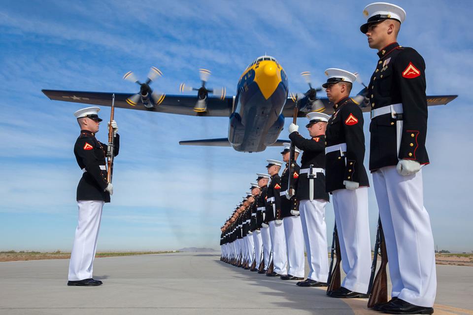 CT Hercules With Blue Angels jigsaw puzzle