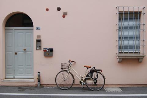 Peach Bicycle jigsaw puzzle
