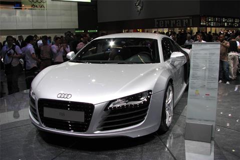 White Audi jigsaw puzzle
