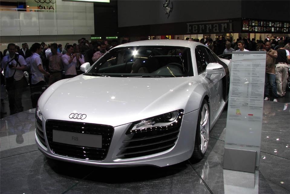 White Audi jigsaw puzzle