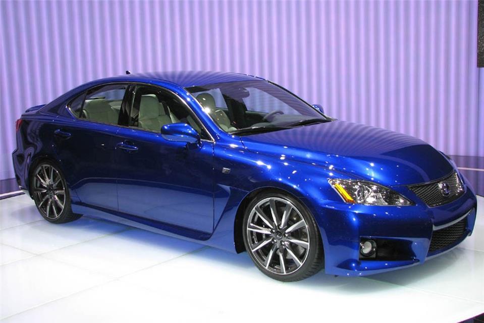 Blue Lexus Car jigsaw puzzle