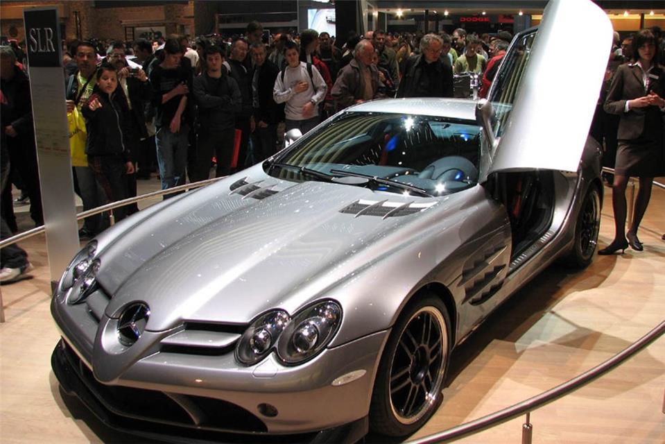 Silver Mercedes  jigsaw puzzle