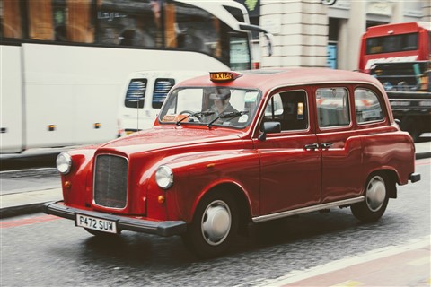 London red taxi jigsaw puzzle