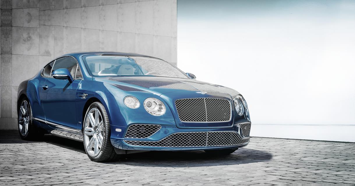 Blue Bentley jigsaw puzzle