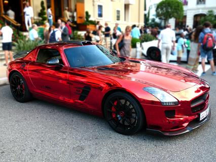 Mercedes SLS Sports Car jigsaw puzzle