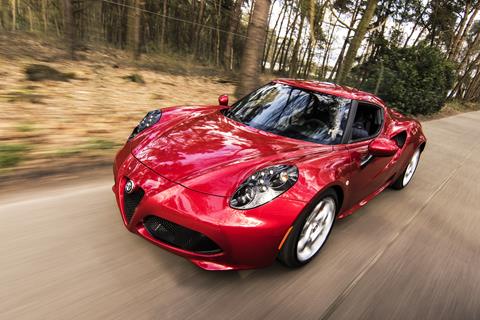 Red Alpha Romeo Sport jigsaw puzzle