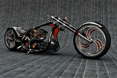 Big Wheel Motorcycle jigsaw puzzle