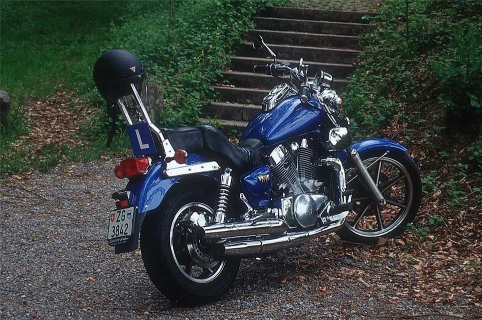 Blue Motorocycle jigsaw puzzle
