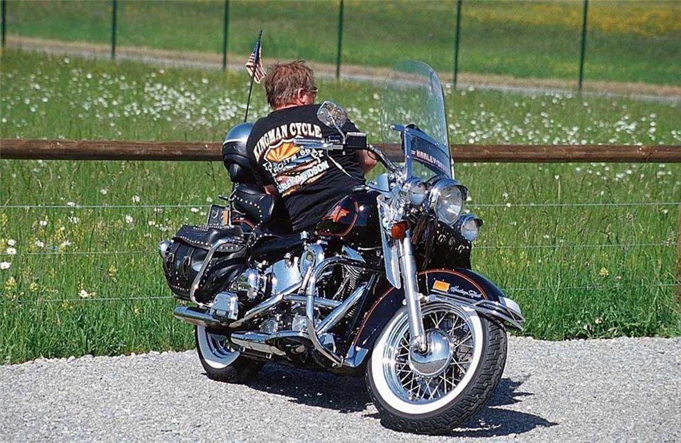 A Harley Davidson Rider jigsaw puzzle