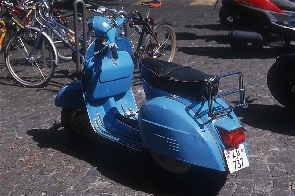 Vespa Motorcycle jigsaw puzzle