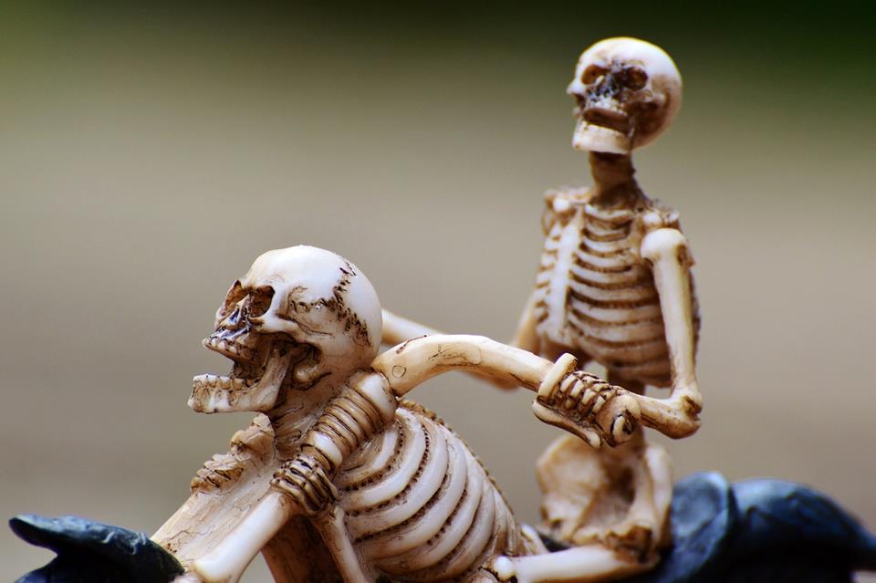 Skeleton Bike jigsaw puzzle
