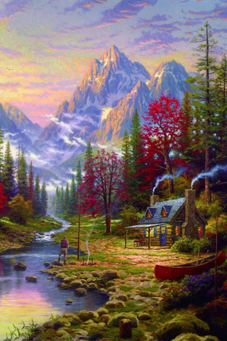 a view of a mountain jigsaw puzzle