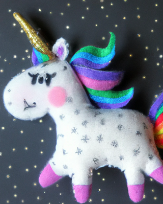 a close up of a stuffed toy jigsaw puzzle