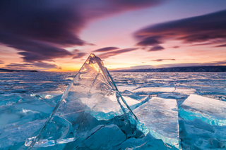 a close up of a snow covered mountain jigsaw puzzle