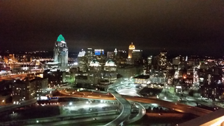 a view of a city at night jigsaw puzzle