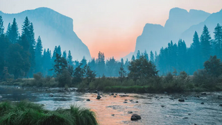 a body of water with a mountain in the background jigsaw puzzle