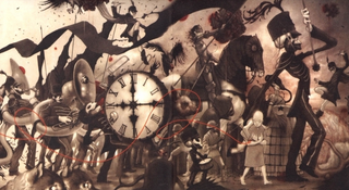 a group of people around each other jigsaw puzzle