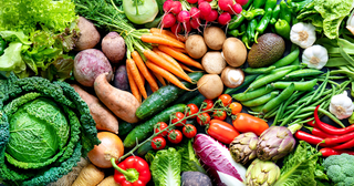 a bunch of different types of vegetables jigsaw puzzle