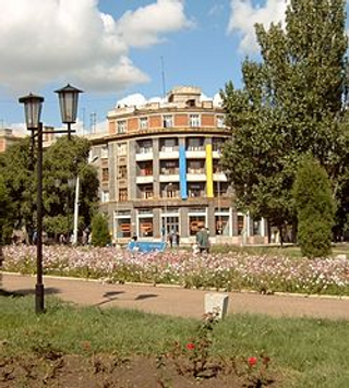 a group of people in a park jigsaw puzzle
