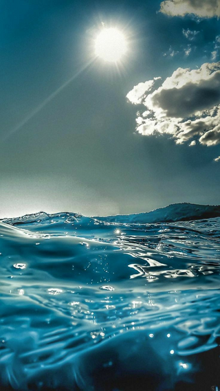 water next to the ocean jigsaw puzzle