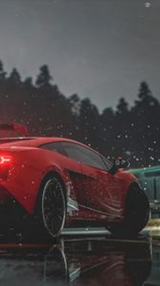 a car parked on the side of a road jigsaw puzzle