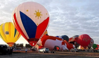 a large balloon in the air jigsaw puzzle